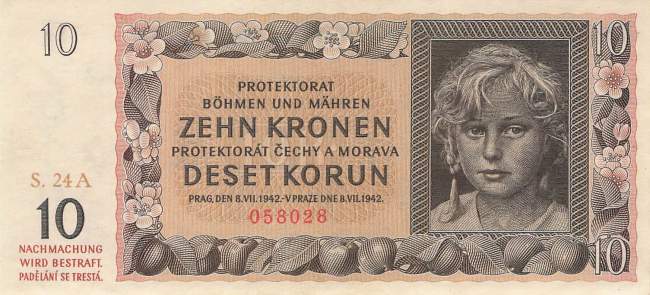 10 Kronen 1942 ro.562a A XF